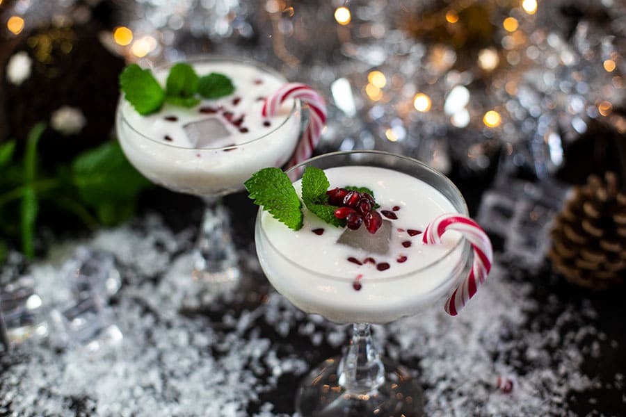 White Christmas Mojito