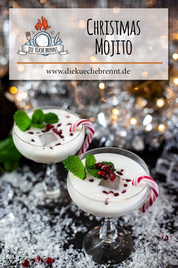 Weihnachts Cocktail White Christmas Mojito