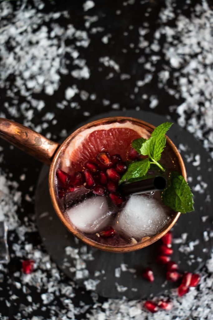 Weihnachtlicher Drink Rezept - Moscow Mule Xmas Edition 2 Weihnachtlicher Drink Rezept - Moscow Mule Xmas Edition