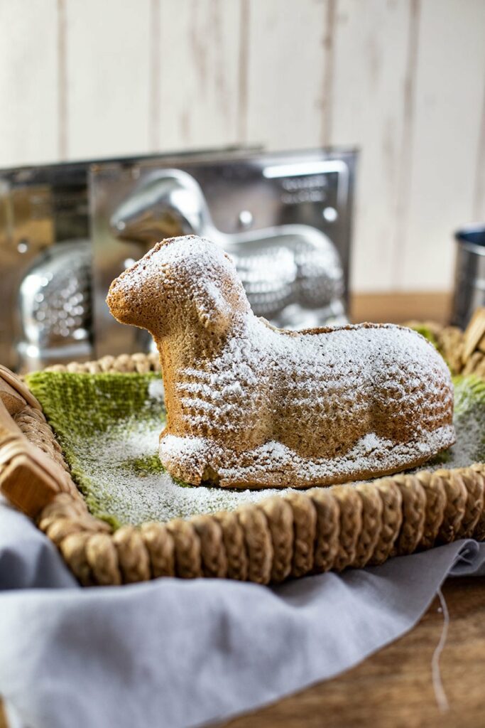 Süßes Oster Lamm Rezept (Sandmasse) - Klassiker zu Ostern 2 Backen an Ostern