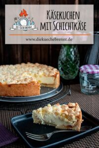 Saftiger Käsekuchen Rezept mit Schichtkäse und Streuseln