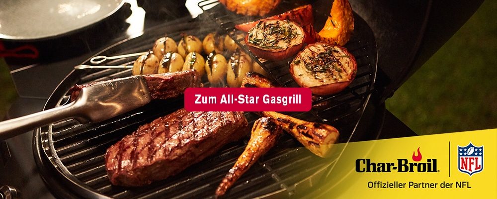 Bierdosenhähnchen vom Gasgrill 7 Char-Broil All-Star Gas