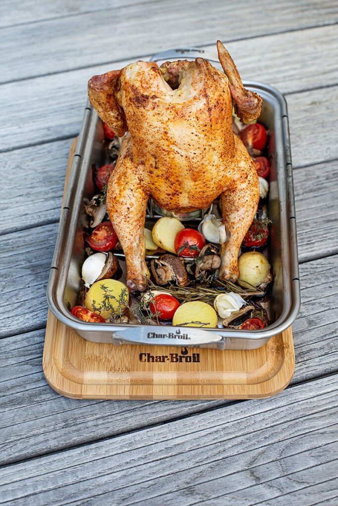 Bierdosenhähnchen vom Gasgrill 3 Geflügel vom Grill