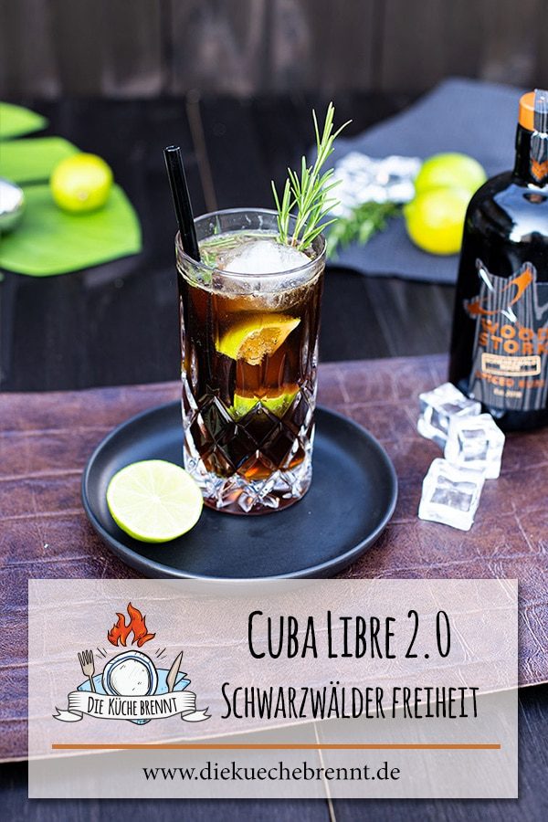 Sommercocktail 2019 - Cuba Libre 2.0 Rezept mit dem Wood Stork Spiced Rum 20 Cuba Libre 2.0 mit dem Wood Stork Spiced Rum