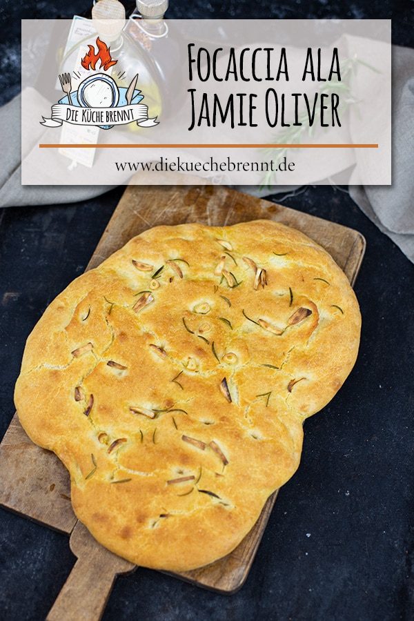 Focaccia nach Jamie Oliver 12 Italienisches Fladenbrot selber backen
