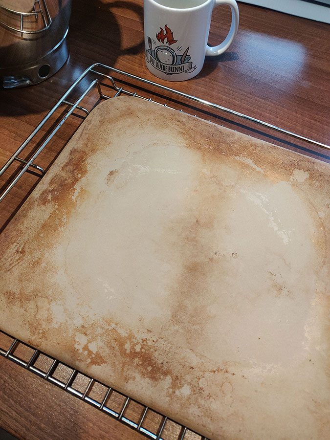 Focaccia nach Jamie Oliver 6 Zauberstein Backstein Pampered Chef