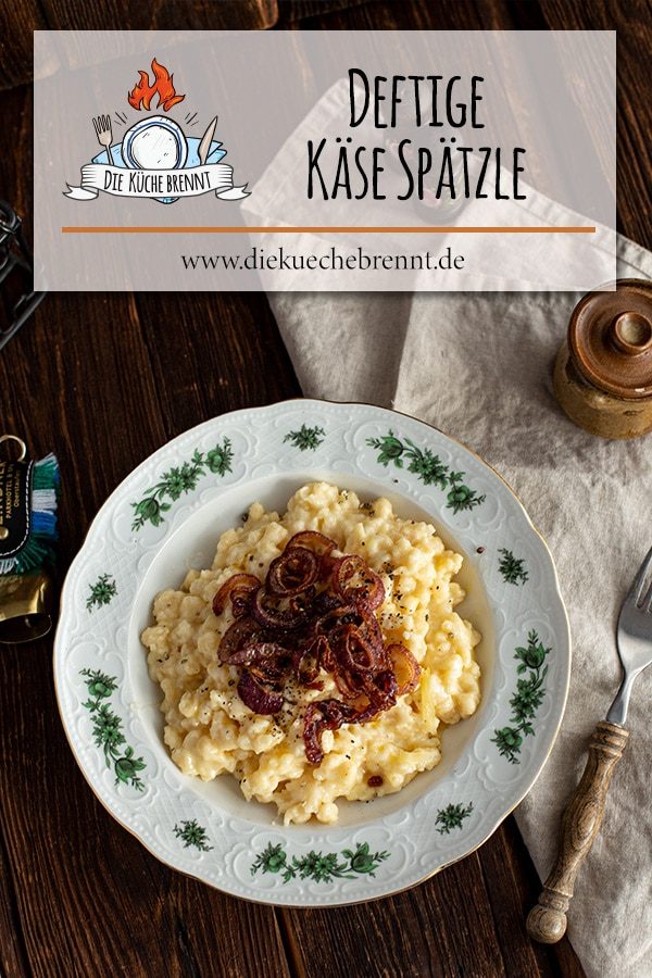 Käsespätzle Rezept mit Röstzwiebeln à la Jürgen Wagenblast 13 Deftige Kas Spatzen