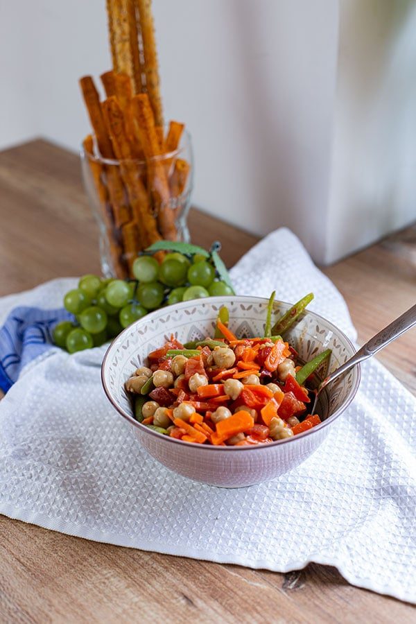 Minestrone Salat Rezept – Bunter italienischer Salat