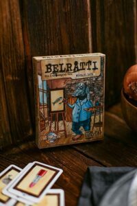 Brettspiel Belratti Kartenspiel