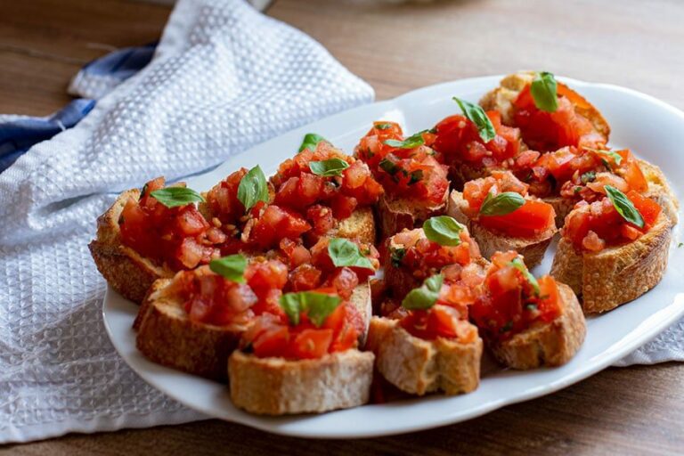 Klassisches Bruschetta Rezept - ein beliebter Klassiker