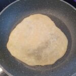 Piadina ausbacken in der Pfanne