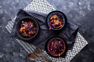 Rotkohl Mango Slaw