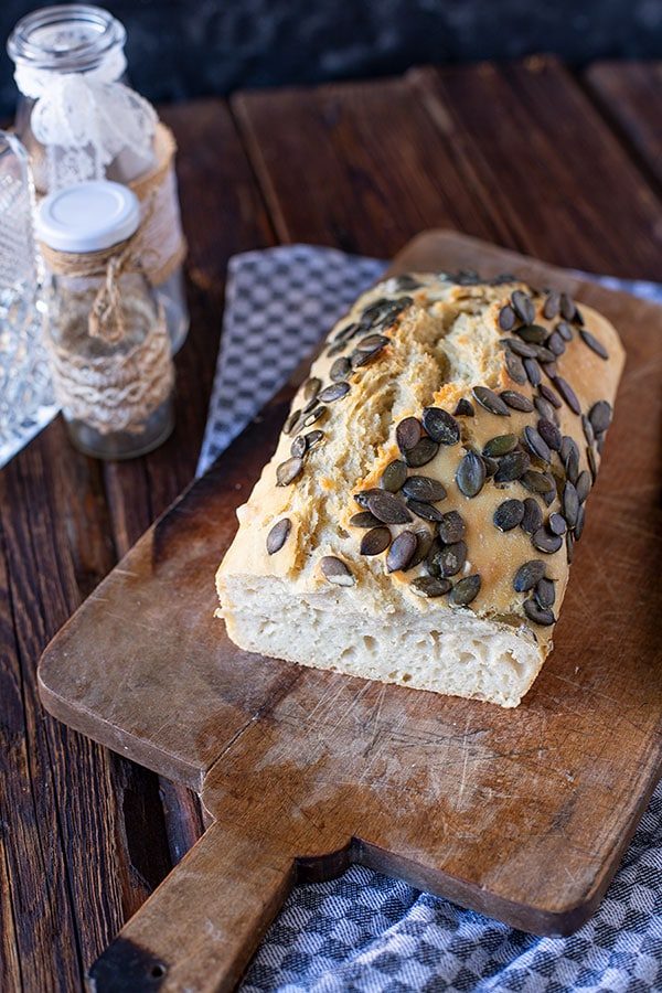 Einfaches Brot ohne Kneten - super für Anfänger 2 Brot selber backen