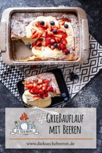 Grießauflauf mit Beeren