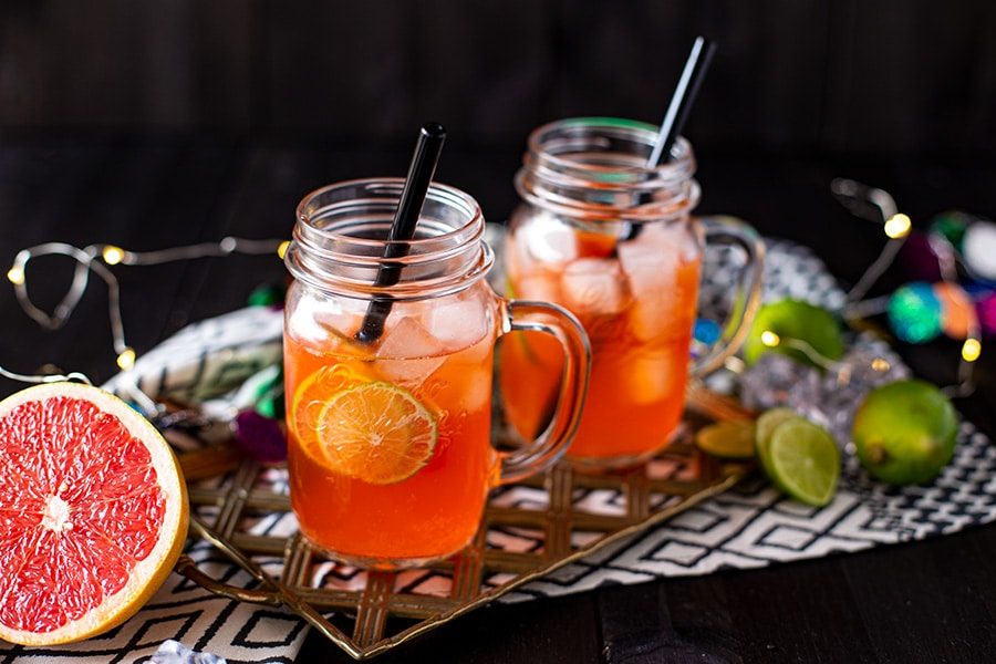 Aperol Cocktail mit Tequila 4 Grapefruit Tequila Aperol Cocktail
