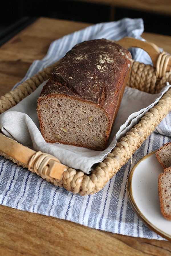 Emmerbrot Rezept - Backen mit Emmermehl 3 Kastenbrot mit Emmermehl