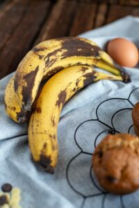 Backen mit reifen Bananen