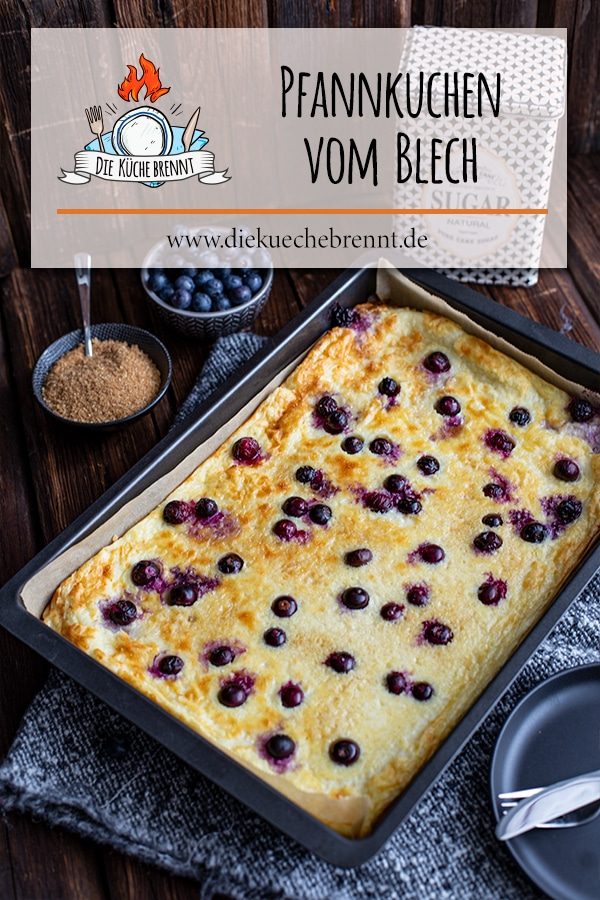 Saftiger Pfannkuchen vom Blech 8 Blechpfannkuchen Rezept