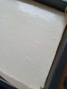 Flüssiger Teig Ofenpfannkuchen