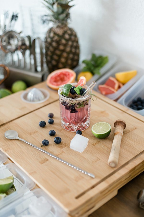 Blaubeer Grapefruit Margarita 4 Blueberry Grapefruit Smash Margarita