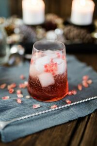 Cocktail mit Granatapfel