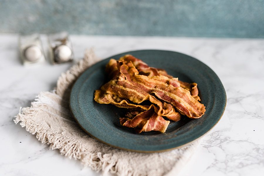 Knuspriger Bacon im Air Fryer zubereitet - super cross! 1 Knuspriger Bacon im Air Fryer