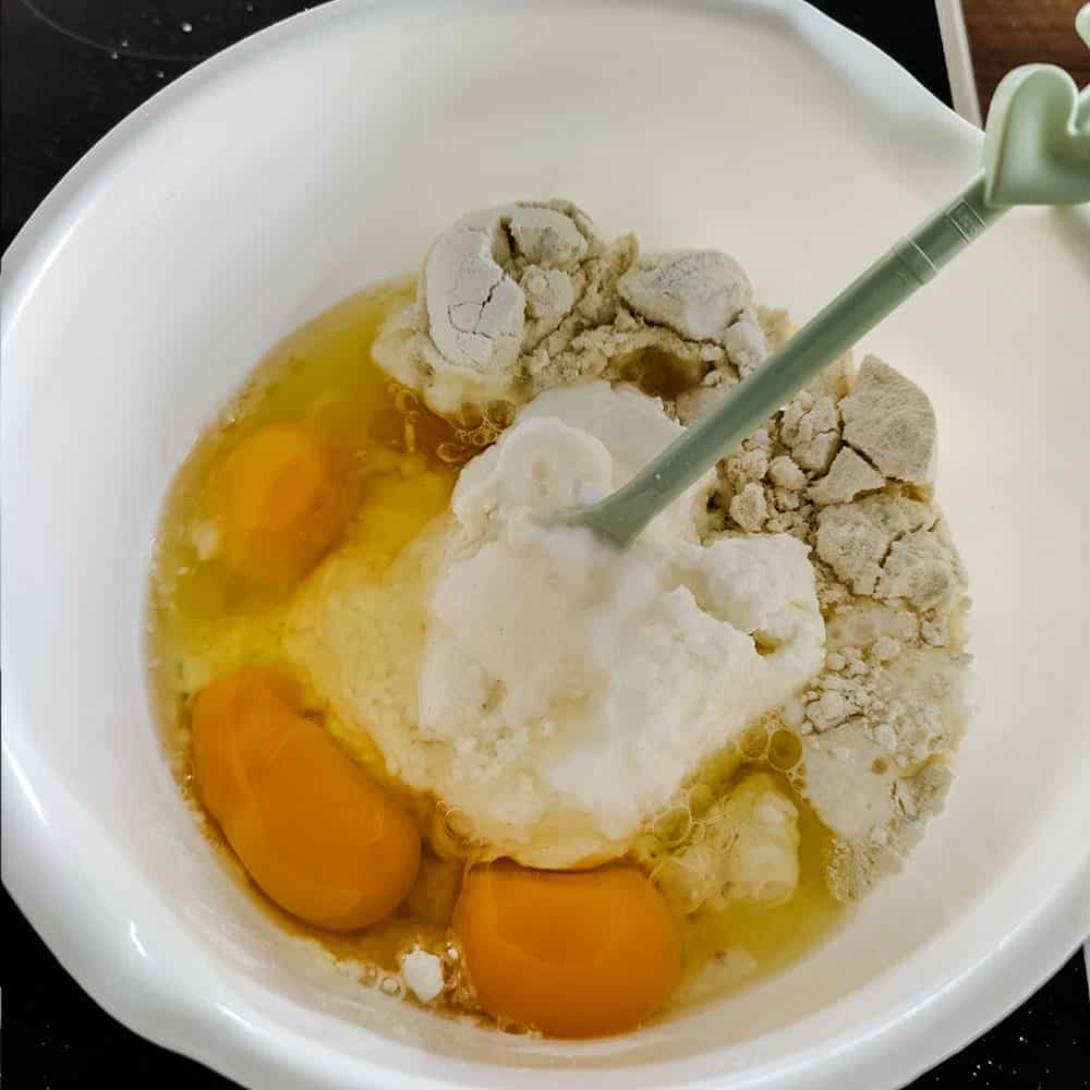 Protein Waffeln Rezept mit Quark 13 Step 1 - Alle Zutaten für die Protein Waffeln