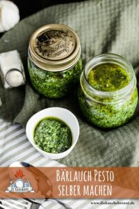 Bärlauch Pesto selber machen
