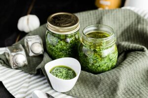 Pinien Bärlauch Pesto Rezept