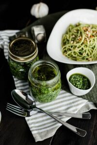 Selbstgemacht Baerlauch Pesto