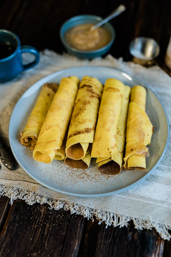 Einfaches glutenfreies Pfannkuchenrezept