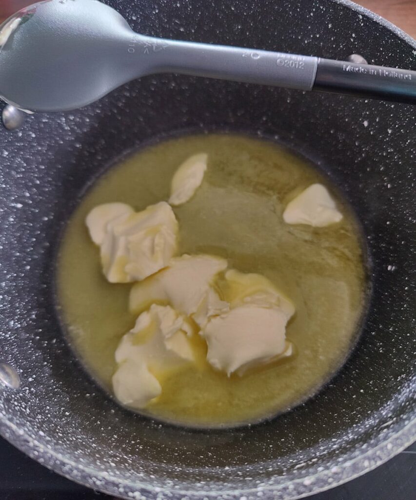 Butter schmelzen