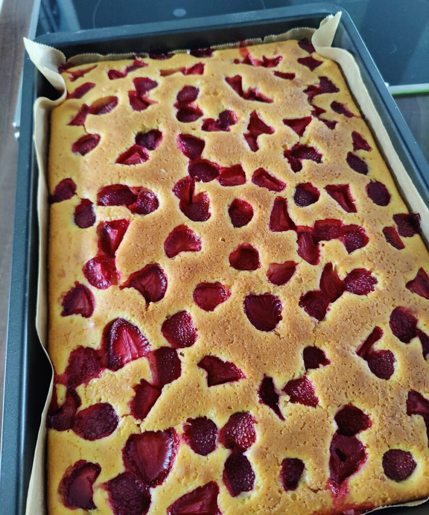 Step 6 - Kuchen backen