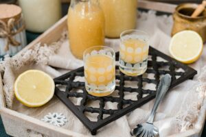 Ingwer Zitronen Shot mit Honig