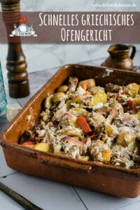 Schnelles griechisches Blechgericht Rezept