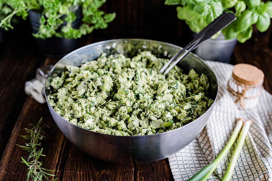 Green Goddess Salat Tiktok Rezept