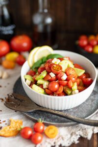 Tomaten Salat schnell und einfach