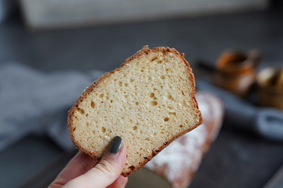Eiweiß Brot Rezept ohne Quark 4 Fluffiges Eiweiß Brot selber backen