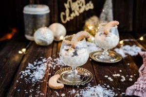 Vanille Kipferl Dessert Creme