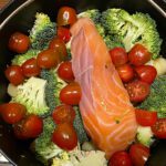 Lachs aus dem Airfryer mit Gnocchi, Brokkoli und Tomaten 6 Step by step Airfryer Lachs mit Gnocchi