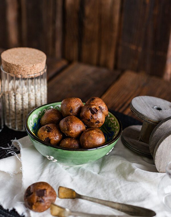 Energyballs mit Schokolade